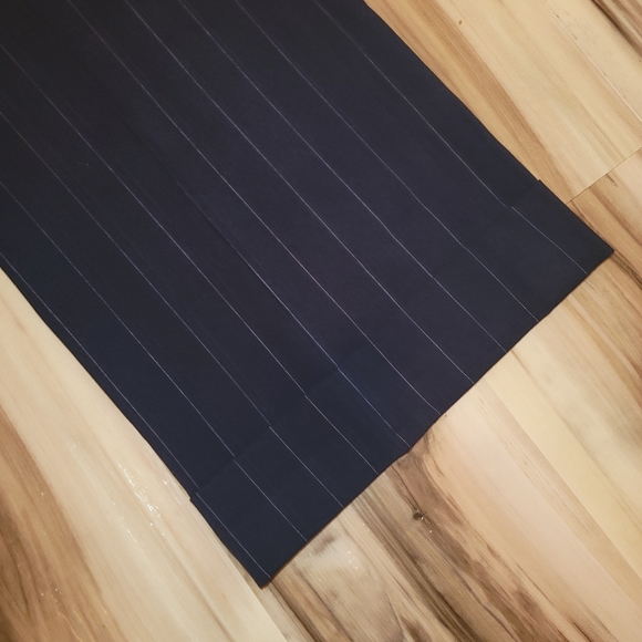 The Limited Stretch Blk Pinstriped Wide Leg Dress Pants EUC - Picture 7 of 13